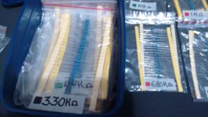 Resistors in ziplocks