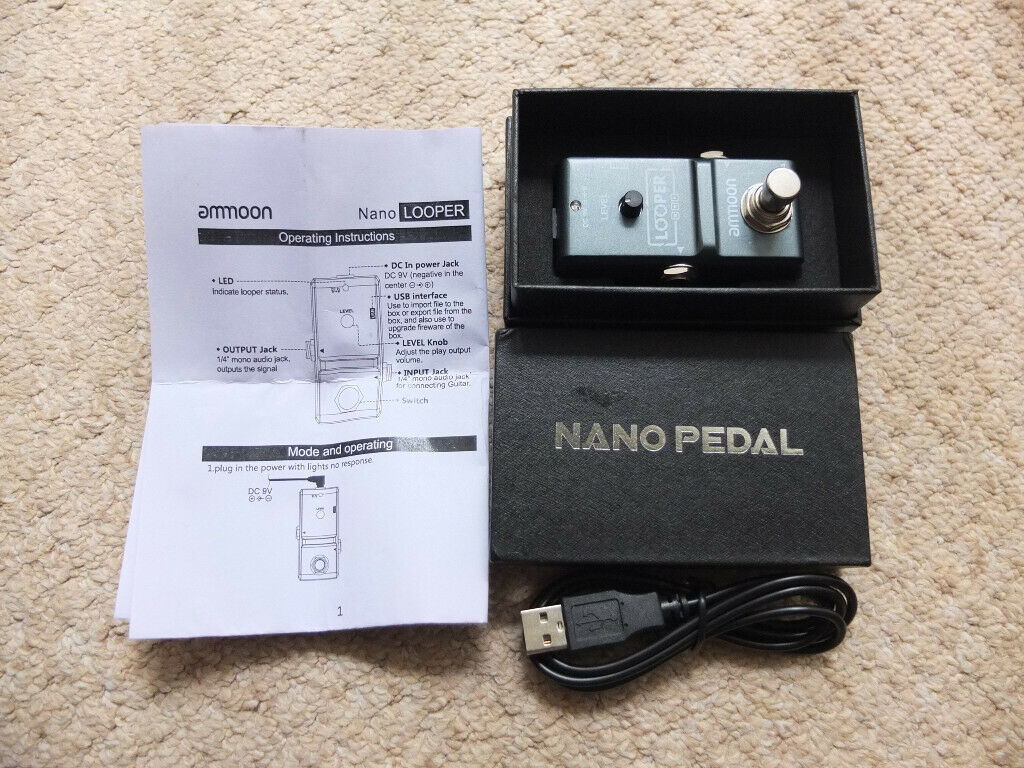 Fixing broken chinese Ammoon Looper Pedal
